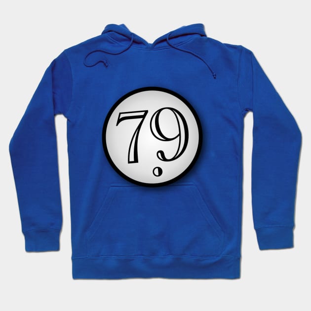 Seventy-nine Hoodie by C E Richards